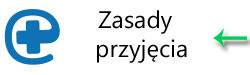 Zasady przyjęcia